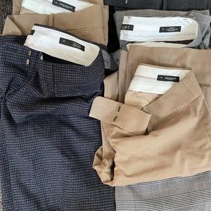 Lot of 6 pairs of 6T dress pants, Loft